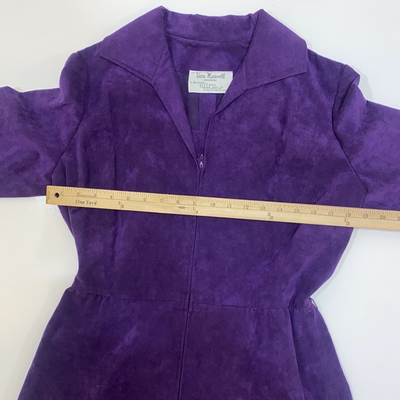 1960 Vera Maxwell nubuck dress - Picture 10 of 14